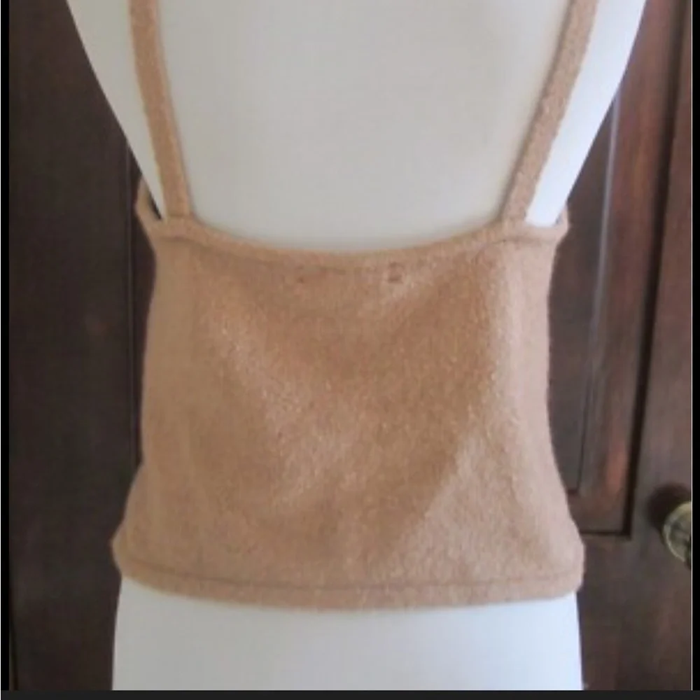 Madewell Camel Milo Knit Top Size 4
